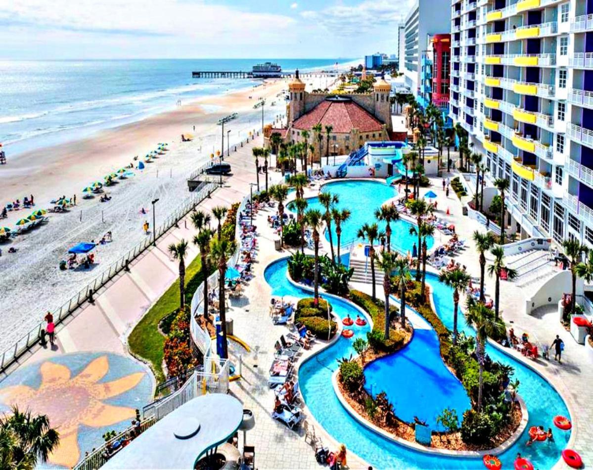 16Th Floor 1 Bedroom Resort Condo Direct Oceanfront Wyndham Ocean Walk Resort Daytona Beach 1605 Exterior photo